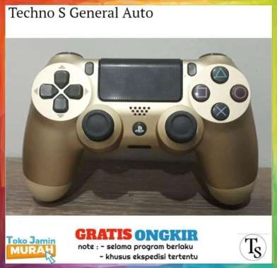 Stik ps4 original sony - stik ps 4 ori mesin Dualshock PS4 Controller - silver ORANGE