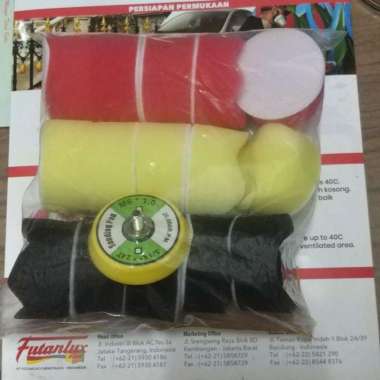 Busa Poles Pad Buff 2 Inch + Pad untuk poles mobil