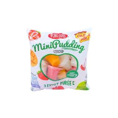 Promo Harga Wong Coco MiniPudding per 12 pcs 14 gr - Blibli