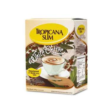 Promo Harga Tropicana Slim White Coffee per 4 sachet 20 gr - Blibli