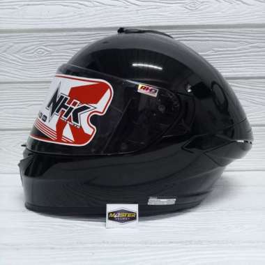 NHK MARK 1 SOLID DOUBLE VISOR L WHITE