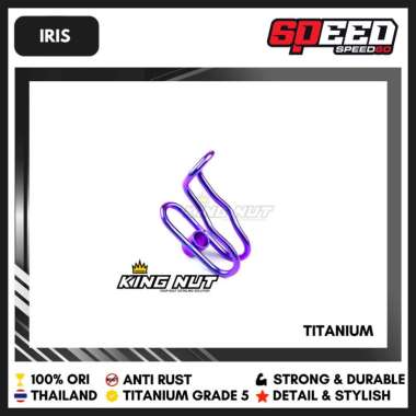Gantungan Barang Motor Baut Titanium Grade 5 Thailand King Nut Gantungan + Baut Iris