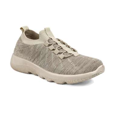 Dr. Kevin Sepatu Olahraga Sport Wanita Sneakers Rajut Tali 589-092 Coffee 38