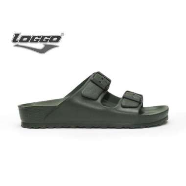 Sandal Pria LOGGO Cloud Series warna Army 36-44 44 Army