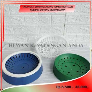 Tarangan Burung Sarang Tempat Bertelur Ngeram Burung Merpati Ayam Biru