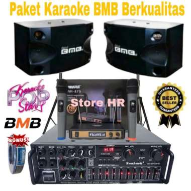 PAKET KARAOKE RUMAHAN MASTER 10 INCH FULL SET SIAP PAKAI komplit bmb