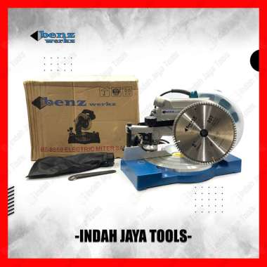 BENZ BZ-8880 Electric Miter Saw Sliding 8 Inch - Mesin Potong Aluminium Kayu Sudut Mitre Saw Gergaji