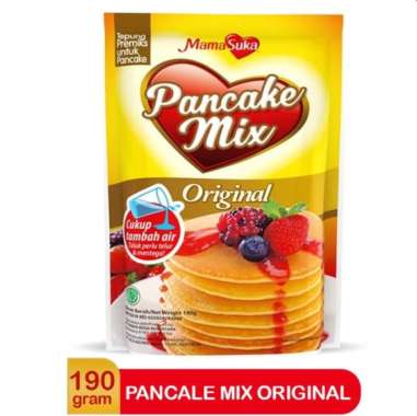 MAMASUKA PANCAKE MIX ORIGINAL 190 GRAM - TEPUNG PREMIKS INSTAN