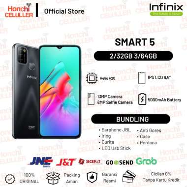 Infinix Smart 5 3/64GB 2/32GB Garansi Resmi Indonesia Original Smart 5 3/64GB Full Bundling