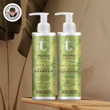 Makarizo T1 Techno Nature Micellar Shampoo+Conditioner 180ml Non SLS