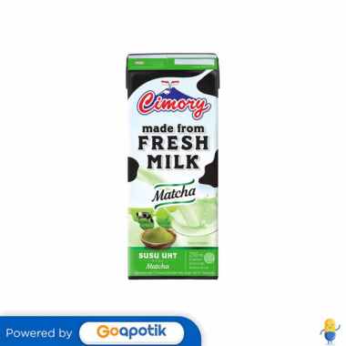 CIMORY SUSU UHT MATCHA 250 ML