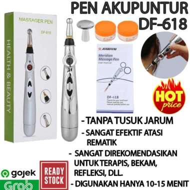 Pen Akupuntur Alat Pijat Refleksi Meridian Electric Acupuntur Pen - PEN AKUPUNTUR