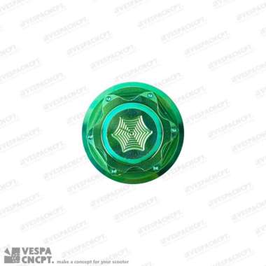 Mur Titanium As Roda Belakang Green Vespa Sprint Primavera Lx S Gts