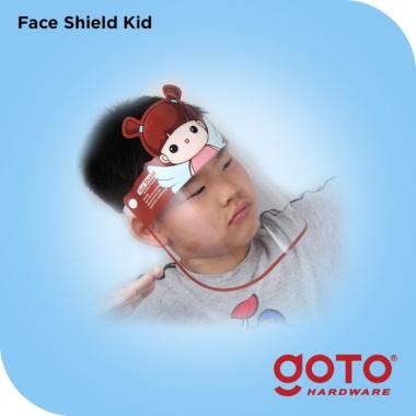 Goto Kid Faceshield Karakter Face Shield Pelindung Wajah Anak Monkey warna