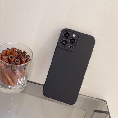 Case Oppo A59/F1s Soft Casing Cover Silicone Pelindung Camera - Hitam Hitam