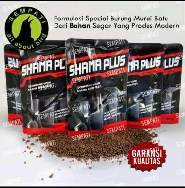 voer murai batu shama plus economic sempati 100gr pur pakan makanan burung