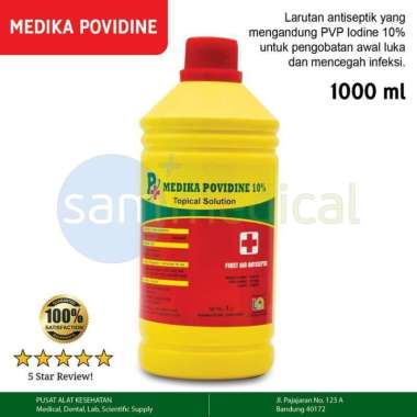 Medika Iodine Povidone /Povidone Iodine 1000ml