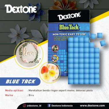 Dextone Blue Tack / Lem ATK / Lem pengganti pin paku