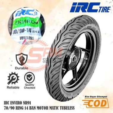 Ban Luar IRC Tire Enviro NR91 70/90 Ring 14 Tubeless Motor Mio Fino