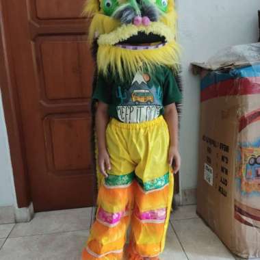 BARONGSAI ANAK NYALA/CUSTOM ANAK BARONGSAI DAN CELANA - Kuning