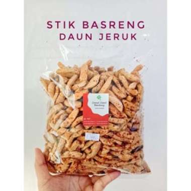 CCB BASRENG STIK PEDAS DAUN JERUK 500 GRAM FREE DUS BASRENG BANDUNG