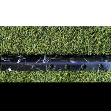 Bon bon aluminium / kuku macan / tile trim / trimming Marble & Granit STONE BLACK