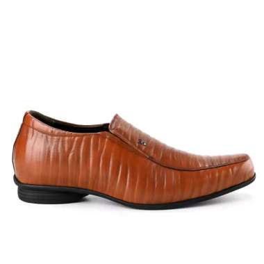 PL09 SEPATU PRIA PANTOFEL PLAYBOY ORIGINAL SLIP ON FORMAL KULIT ASLI ORI COKLAT BROWN