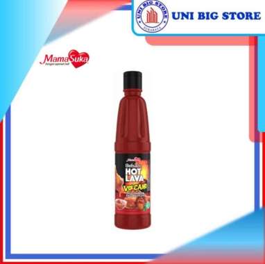 MAMASUKA Delisaos Saos Hot Lava Volcano 260 ml Saus Sambal