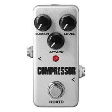 Mini Pedal Compressor Efek Gitar True Bypass 9V CFP2 Kalimba Alat Musik Tombol Capok Bekas Efek Voka