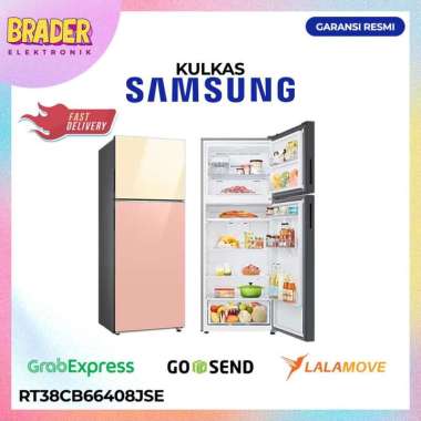 Kulkas 2 Pintu Samsung Bespoke RT38CB66408JSE Ungkep Compartment RT38