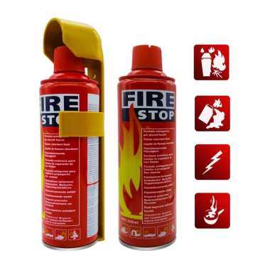 APAR FIRESTOP Pemadam Api Kebakaran Busa Mini Fire Extinguisher Foam Portable 500ml