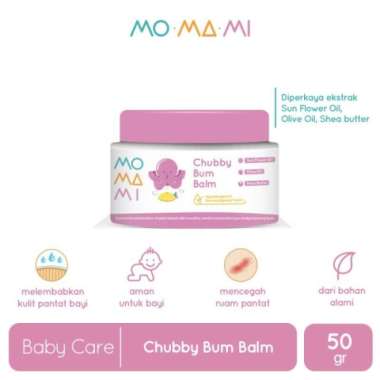 Momami Chubby Bum Balm / Cream Ruam Popok Bayi 50 gr