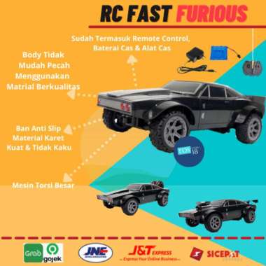 MOBIL ANAK RC SEDAN FAST FURIOUS MOBIL REMOTE CONTROL Tipe A