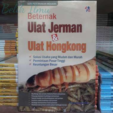 Buku Beternak Ulat Jerman & Ulat Hongkong