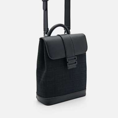TAS SELEMPANG PRIA PEDRO SLING BAG ORIGINAL ASLI ORI BRANDED HITAM BLACK PM055