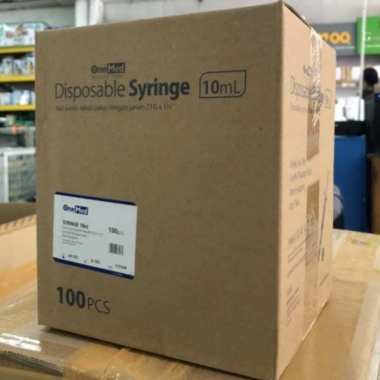Syiringe 10CC Onemed/Spuit 10CC Onemed Box 100Pcs