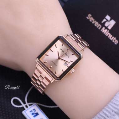 ( SEVEN MINUTE ) M703 jam tangan wanita seven minute original tahan air cewek tahan air ROSEGOLD