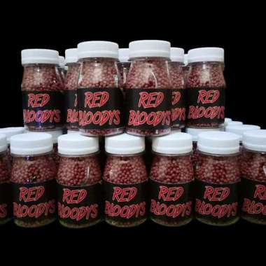 Pelet Red Bloodys Pakan Ikan Channa Maru, Limbata, Auranti, Stewarti, Andrao, Asiatica, Pulchra