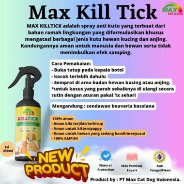 MAX Kill Tick - Spray Anti Kutu