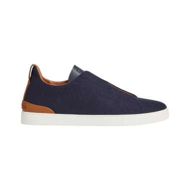 Zegna #UseTheExisting™ Triple Stitch™ Sneakers Navy 8.5 Blue