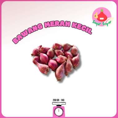 Sayur Segar - Bawang Merah Brebes Kecil/Small Shallots 500 gram