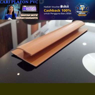 lis sambung pvc / lis sambung pvc / lis H Plafon Pvc