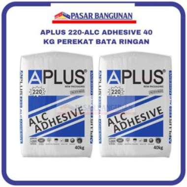 APLUS 220-ALC ADHESIVE 40 KG PEREKAT BATA RINGAN