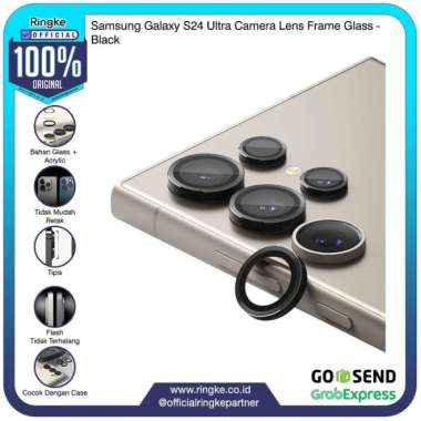 Ringke Samsung S24 Ultra Camera Protector Lens Frame Tempered Glass