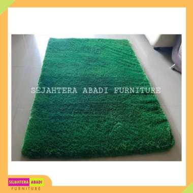 Karpet Bulu, Kasur karpet, Kasur Lipat, Kasur bulu, Karpet Lantai 100x160 BIRU