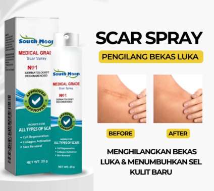Penghilang Bekas Gigitan Nyamuk / Penghilang Bekas Luka Koreng Scar Removal Spray / Penghilang Bekas