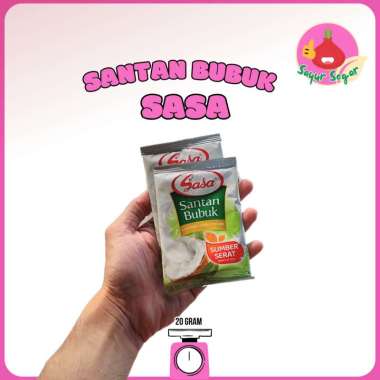 Sasa Santan Bubuk 20 gram - Sahabatdapur