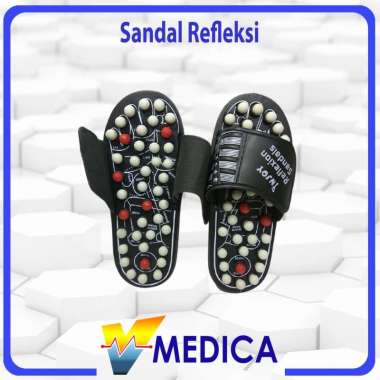 Sandal Refleksi / Sandal Terapi / Sandal Rematik / Sandal Kesehatan L