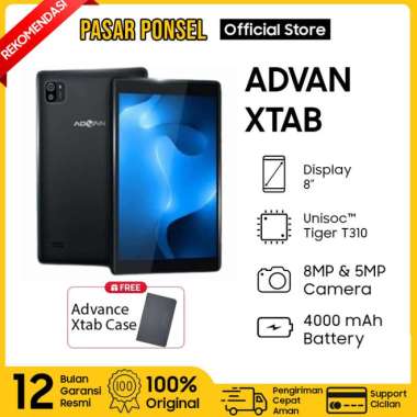 ADVAN TAB XTAB 4/64 GB GARANSI RESMI TERMURAH Hitam