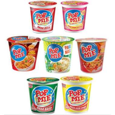 Promo Harga Indomie Pop Mie Instan Kuah Pedes Dower Ayam 75 gr - Blibli